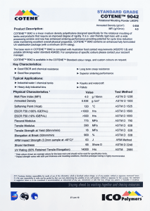 Stabdard Grade Cotene 9042