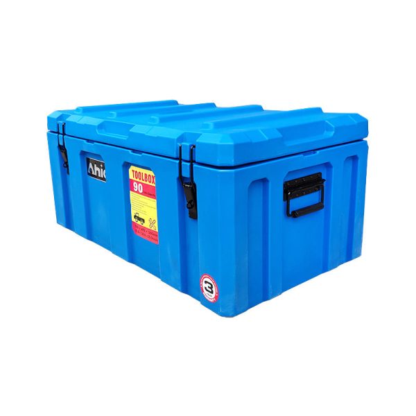 Customizable TB Series Large Toolboxes 50L,90L,160L Capacities -Shock Absorbing Rib Design and Spring Loaded Handle - Image 4