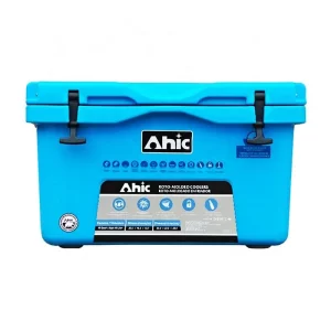 AHIC 45 QT Food Grade LLDPE Rotomolded Coolers with Wheels and Rope Handles