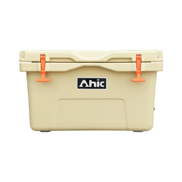 AHIC 45 QT Food Grade LLDPE Rotomolded Coolers with Wheels and Rope Handles - Image 5