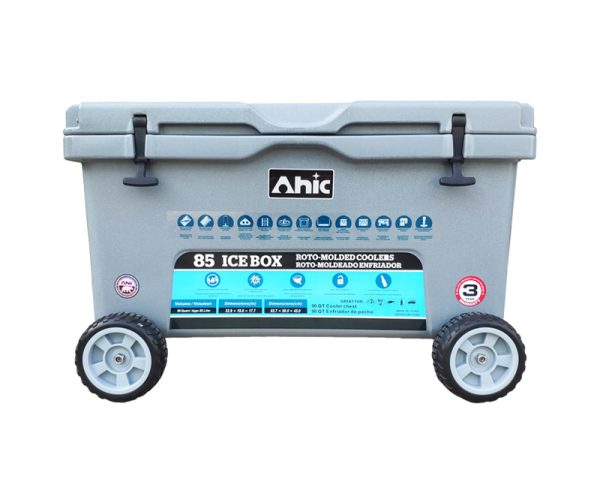 85L Hard Cooler With Wheels - Image 2