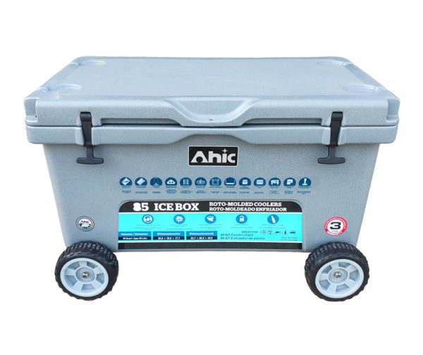 85L Hard Cooler With Wheels - Image 4